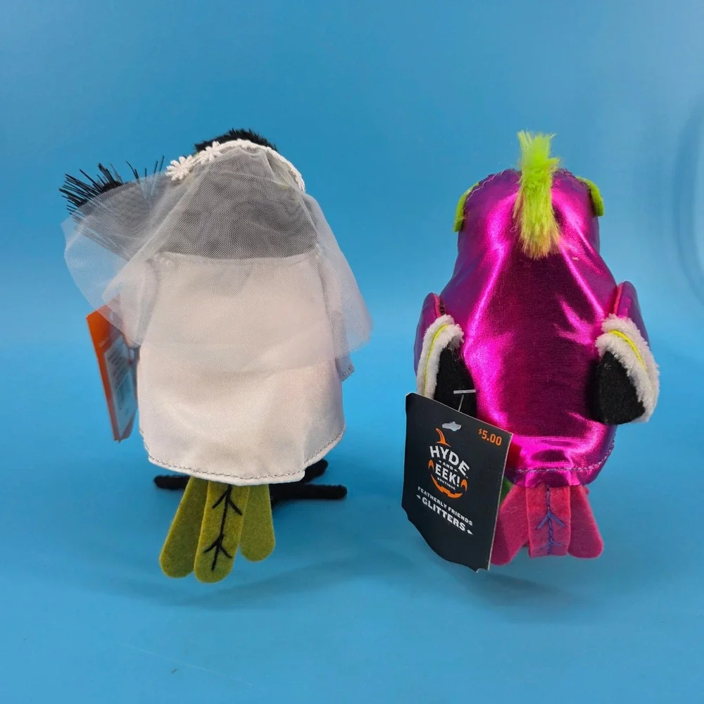 Hyde & EEK 2023 Halloween Birds Freda Bride and 2024 Glitters Skeleton